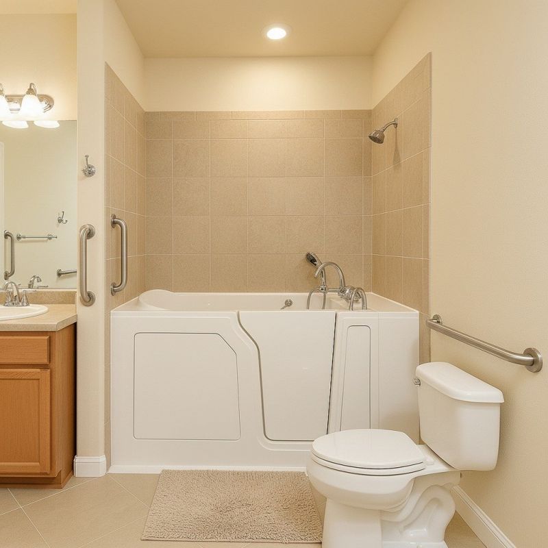 Accessible Tub Installation detail